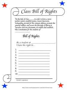 Class Bill of Rights